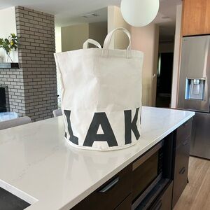 HUGE Canvas Lake Bag